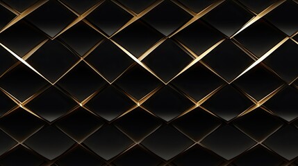 luxury with a seamless pattern boasting a shiny edge and a horizontal diamond shape outlined by a thin gold stroke