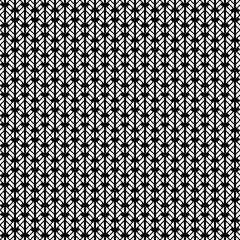 Seamless pattern. Ethnic mosaic. Embroidery background. Triangles, figures ornament. Triangular, quadrangular shapes backdrop. Tribal motif. Folk wallpaper. Textile print, abstract. Vector artwork