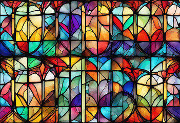 stained glass window