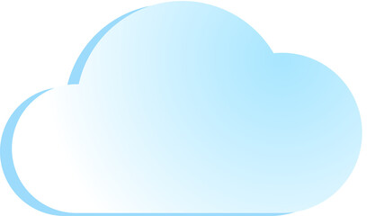 vector cloud shapes, cloud icons for web and app, for cloud computing and so on in flat style. Weather icons. Eps 10
