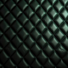 Close Up of Green Leather Texture