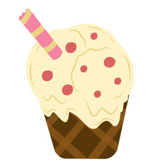 Ice cream illustration