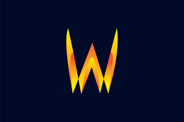 W logo