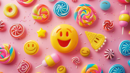 Candy Land Delights: A Whimsical World of Sweet Treats