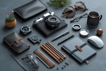 A set of professional resume mockups, featuring different layouts and styles, suitable for showcasing creative CV designs, personal branding, and professional profiles.  Generative Ai.