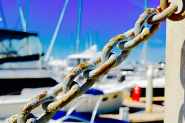 anchor chain and rope
