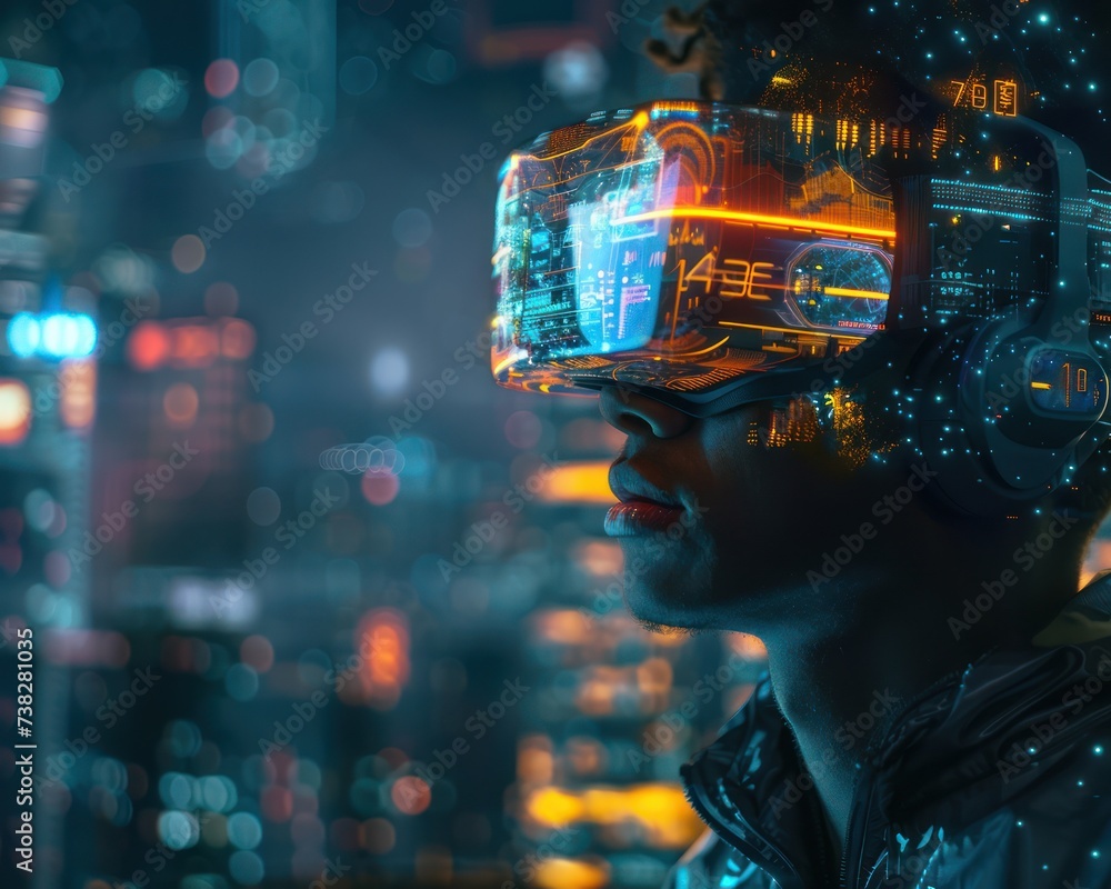 Poster ai in gaming, creating immersive experiences - dynamic gameplay, virtual reality