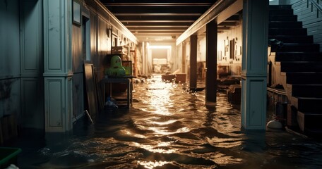 Facing the Unfortunate Disaster of a Flooded Basement and the Ensuing Household Crisis