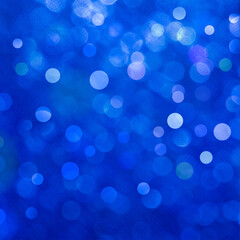 Blue bokeh background for banner, poster, event, celebrations, ad, and various design works