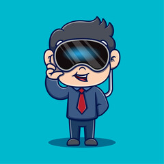 Apple vision pro, programmer engineering, and coding website interface screens. developer project engineer programming software or application design, Cartoon vector illustration