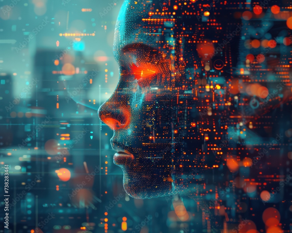 Aufkleber ai-powered personalization, custom content delivery - user-centric tech