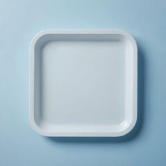food tray  on white

