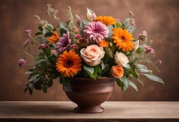 Fototapeta premium bouquet of flowers