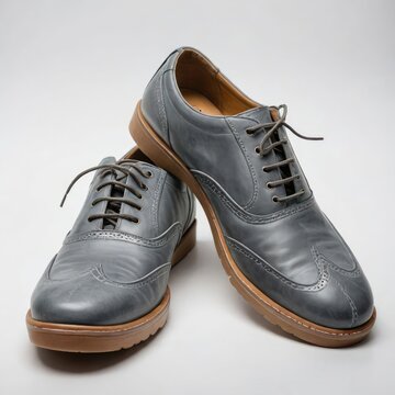 pair of man shoes 
