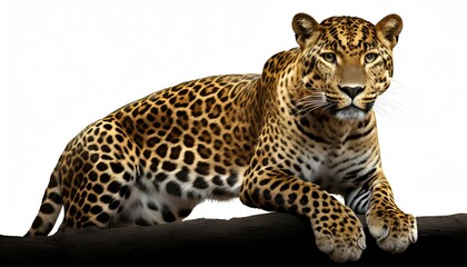 Realistic beautiful jaguar