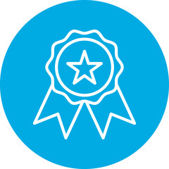 Quality Line Circle Icon