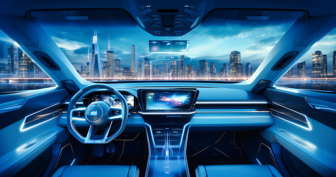 A Night Drive into the Future, Illuminating the Path of Tomorrows Journeys