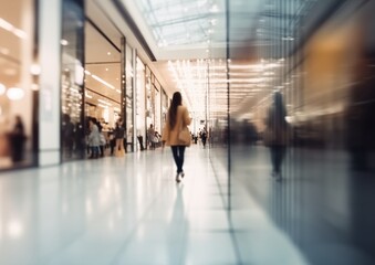 Fototapeta premium persons in the mall