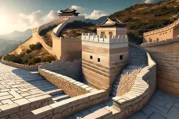 Photo sur Plexiglas Mur chinois great wall