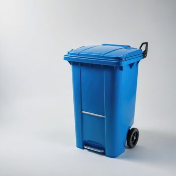 garbage bin isolated
