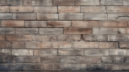 Fototapeta premium The background of the brick wall is in Ash color.