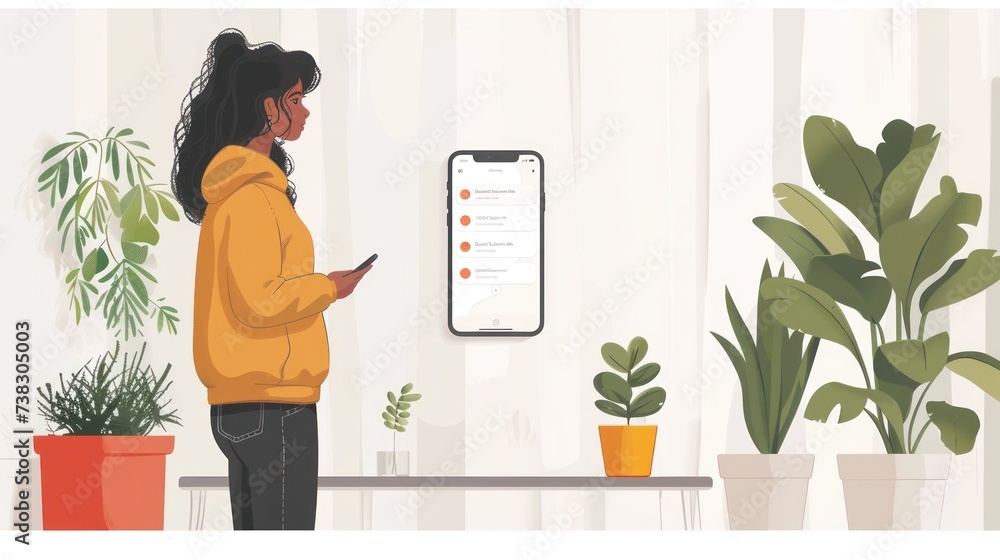 Poster language learning app with gamified lessons and real-world practice scenarios on mobile