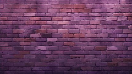 Obraz premium The background of the brick wall is in Mauve color