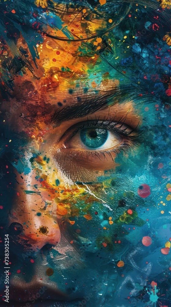 Poster mobile app for art creation, providing a canvas for digital painting and drawing with advanced tools