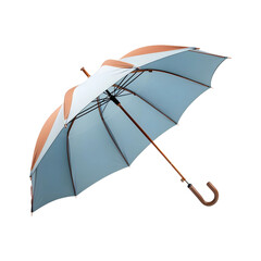 Travel umbrella isolated on transparent background, PNG Cutout