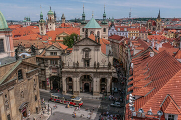 Obraz premium Blick auf Prag