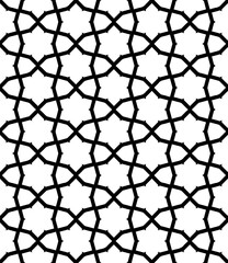 Black seamless abstract pattern. Overlay for background and backdrop. Ornamental design. PNG graphic illustration with transparent background.