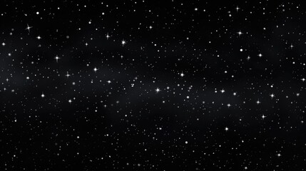 Obraz premium The background of the starry sky is in Jet Black color.