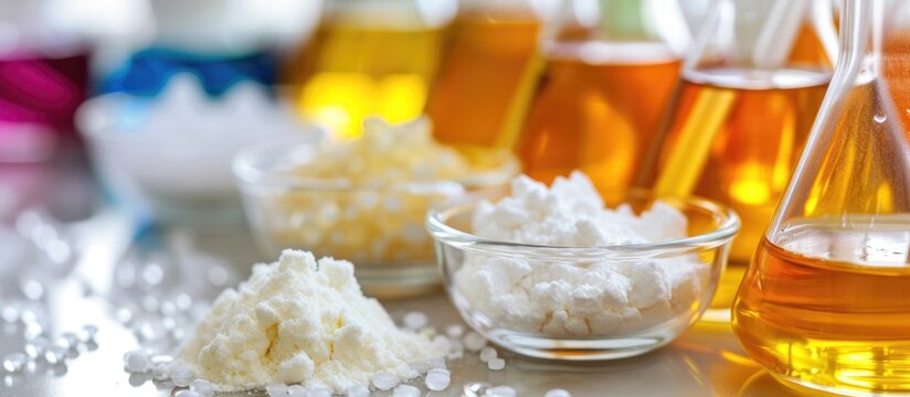 Chemical analysis of sorbitol in laboratory and industry's raw materials