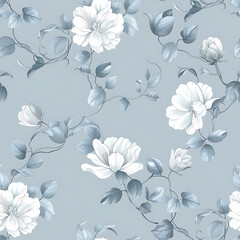 Seamless Floral Tile