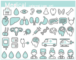 医療のアイコンセット