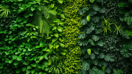 Foliage wall
