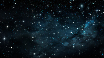 Fototapeta premium Majestic Deep Space Nebula: Cosmic Tapestry of Star Formation