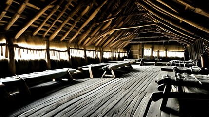 Viking Longhouse Interior