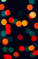 Christmas Lights Blurry