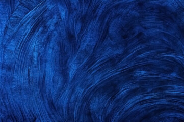 Obraz premium Nebules blue texture decorative Venetian stucco for backgrounds.