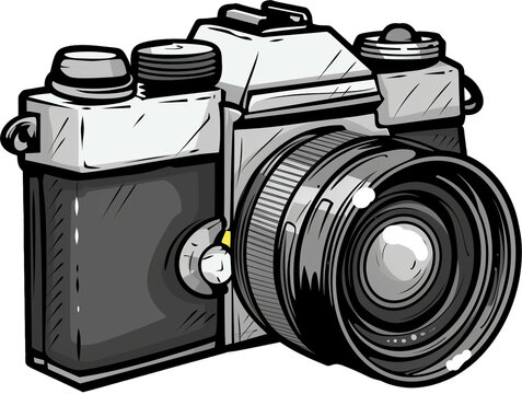 Snapshot of Simplicity: Cartoon Film Camera