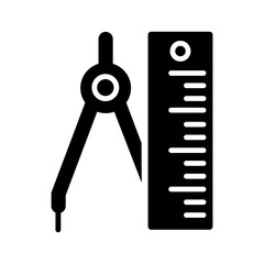 Drawing compass icon
