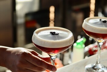 Fototapeta na wymiar Espresso martini