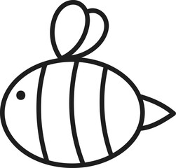 Bee Insect Doodle