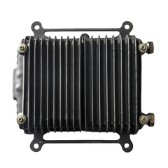 Fototapeta premium Car radiator, transparent background, isolated image, generative AI