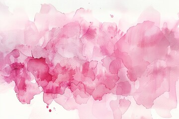 Delicate pink watercolor texture offering a soft and artistic touch for designs and creative projects Blending subtlety with visual appeal.