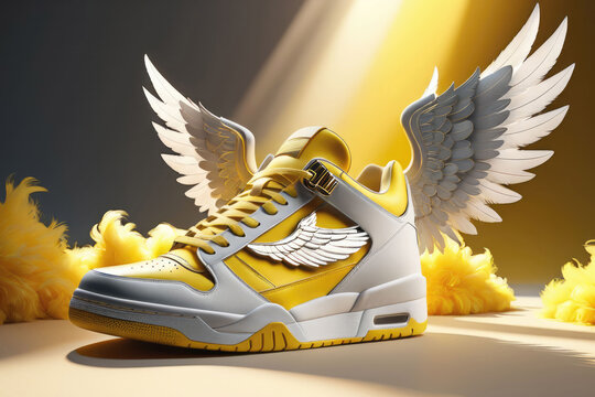 Winged Sneakers Images Browse 27 303 Stock Photos Vectors and Video Adobe Stock
