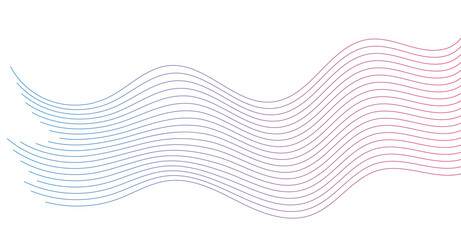 Abstract wavy lines element background. Suitable for AI, tech, network, science, digital technology theme