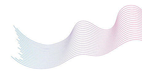 Abstract wavy lines element background. Suitable for AI, tech, network, science, digital technology theme