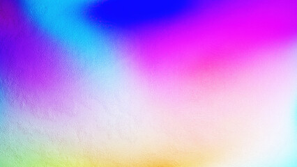 Colorful gradient background or cement wall surface and rough textured paper. For the background, fashion, rainbow, blur.